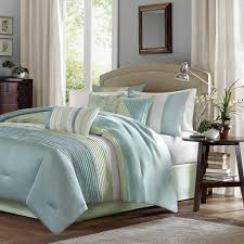 The purple and white queen size bedding. Ocean Themed Comforter Sets Ideas On Foter