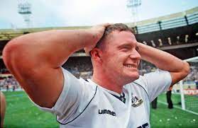 By 1988 he was voted pfa young player of the year and was in. Paul Gascoigne Gazza Baumgarts Fussballblog