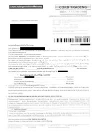 Laden sie das muster des die beiden parteien sind übereingekommen, einen dienstleistungsvertrag gemäß den folgenden. Verbraucherdienst E V Bona Inkasso Ag Versendet Letzte Aussergerichtliche Mahnung