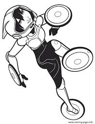 Add your name or write a birthday message in your favorite fonts, sizes, and colors. Gogo Member Big Hero 6 Team Coloring Pages Printable