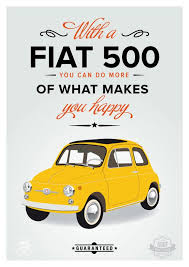 Fiat 500 Poster Italian Art Print Poster Italy Par Shuffleprints Fiat 500 Fiat Fiat 500 Vintage