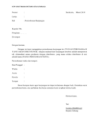Contoh surat pemutusan hubungan kerja untuk karyawan masa percobaan. Contoh Surat Permohonan Surat Permohonan Kunjungan Perusahaan