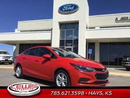 Find a toyota dealer in hays, ks. Used 2017 Chevrolet Cruze Lt Was 15 950 Lewis Discount 1 952 Lewis Sale Price 13 998 Car Dealership Chevrolet Cruze Used Cars