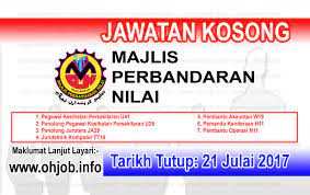 Selecting the correct version will make the kerja kosong kerajaan 2017 by malaysian network app work better, faster, use less battery power. Jawatan Kosong Majlis Perbandaran Nilai Mpn 21 Julai 2017 Jawatan Kosong Kerajaan Swasta Terkini Malaysia 2021 2022