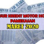 Brosur Kredit Motor Honda Pamekasan Maret 2020 Brosur Marketing Honda
