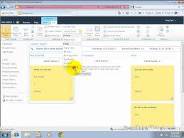 Video Help With Project Management In Sharepoint Designer 2010