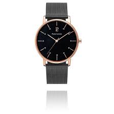 Quartz pour le luxe de l'exactitude et de la précision ou automatiques squelettes ou à cœur ouvert pour les puristes amateurs de belles mécaniques. Montre Homme Milanais Noir 203f039 Pierre Lannier Ocarat