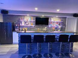 The location is more important because a wet basement bar will need plumbing. The Top 61 Wet Bar Ideas