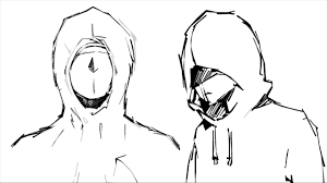 Curve the line into a horizontal position, then double it back upon itself. How To Draw Basic Hoodies Drawing Tutorial Youtube
