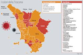 La toscana è ufficialmente zona rossa. Qiq64y Gcvee9m