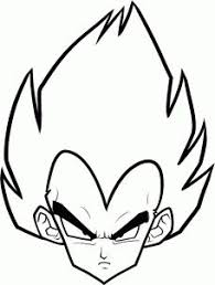 Dragon ball z drawing ideas. How To Draw Vegeta Easy Dragon Ball Painting Dragon Ball Art Cool Drawings For Kids