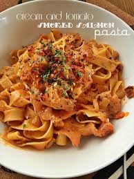 Quick Easy Smoked Salmon Pasta Smoked Salmon Pasta Smoked Salmon Recipes Smoked Salmon Pasta Recipes