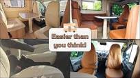 How to Reupholster Camper Seats | DIY RV & Motorhome Seat Makeover Tutorial!