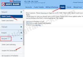 You can increase it if required. Hdfc Bank Debit Card Atm Pin Generation Online Alldigitaltricks