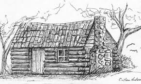 What is the print size? Log Cabin Drawing House Plans 89263