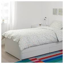 Mojlighet Bettwascheset 2 Teilig Weiss Mosaikmuster 150x200 50x60 Cm Ikea Osterreich Bed Frame Pull Out Bed Bed Storage
