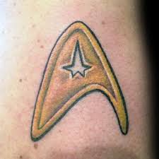 From religious symbols to tattooed wedding rings, you can use small and simple tattoos to remind you from the fun to the meaningful, here are 77 of the best small and simple tattoos for men we've seen. 50 Star Trek Tattoo Designs For Men Science Fiction Ink Ideas