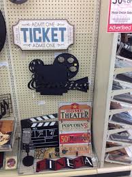 Hobby Lobby Perfect For The Theater I M Going To Have In My House Sale Decoration Movie Theater Basement Decor
