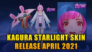 With a starlight cmos sensor, the night vision can be up to 33ft. Upcoming Kagura Starlight Skin Confirmed April 2021 Mobile Legends Youtube