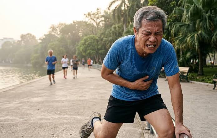 Chạy bộ khi mỡ máu cao: 5 sai lầm nam giới sau 50 tuổi cần tránh