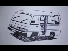 Dunia menggambar dan mewarnai biasanya akan lebih terasah saat anak memasuki sekolah tk. Sketsa Mobil Angkot
