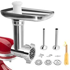 metal food grinder attachment for