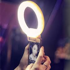 Selfie Enhancing Ring Light Chargable Led For Iphone X 8 7 Xs Snap