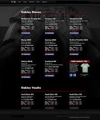 Purchase a pair online now with free shipping! Oakley Website Update Adding Store Locators On Behance