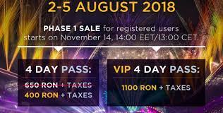 Check spelling or type a new query. Bilete Untold Capitolul Iv 2 5 August 2018