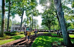 the walking ring at delaware park race track delaware park sport of kings preakness stakes