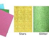 Foska Multi Bright Colors 270GSM Premium Sparkly Card DIY ...