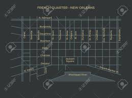 Walt disney world official hotels: New Orleans French Quarter Map Stock Photo Picture And Royalty Free Image Image 69793134