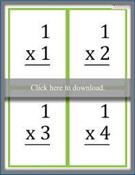 Could you use some multiplication flashcards to help your child master their times tables? Multiplication Flash Card Templates Zimer