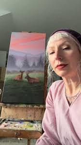 I asked ChatGPT to critique my elk painting from the point of view of a  postmodernist. Postmodernists are dumb people larping as smart people.  Prove me wrong!, If you like this, would you mind giving ...
