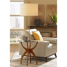 Vanguard Floor Lamp With Glass Tray Table 5d489 Lamps Plus Glass Table Living Room Contemporary Floor Lamps Modern Floor Lamps