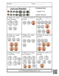 Maybe you would like to learn more about one of these? Coin Art Count Money In English And In Spanish By Bilingual Printables