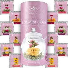 These are top 10 flowers that are able to grow and bloom during bad weather and even lack of water through different seasons of the year. Amazon Com Teabloom Rose Flowering Tea 12 Hand Tied Blooming Tea Flowers 36 Steeps Makes 250 Cups Romantic Rose Tea Gift Set For Tea Lovers Premium Handpicked Ingredients Grocery Gourmet Food