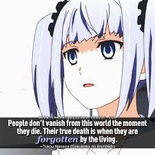 My Philosophy And Anime Quotes Anime Amino Some may call such anime thought provoking or simply philosophical depending on the discussion it is trying to have with the viewer. my philosophy and anime quotes anime