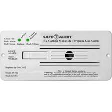 Buy the best rv propane detector today! Safe T Alert Co Propane Alarm 12v Flush Fleetwood White 35 742 Wt Rv Plus