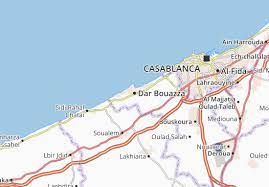 Dar bouazza covers an area of 48.36 km² and recorded a population of 151,373 in the 2014 moroccan census. Michelin Dar Bouazza Map Viamichelin