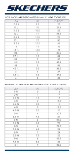 skechers kids size chart bedowntowndaytona com