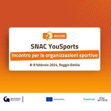 YouSports: incontro per le organizzazioni sportive | Reggio Emilia, 8 e 9  febbraio - Agenzia Italiana per la Gioventù