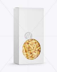 Download Kraft Paper Box With Tortiglioni Pasta Mockup In Box Mockups On Yellow Images Object Mockups
