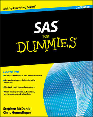 SAS FOR DUMMIES 2ND ED