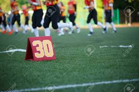 Codycross is an addictive game developed by fanatee. Photo Of Soccer Field With Number Thirty Running Football Players Stock Photo Picture And Royalty Free Image Image 130648678