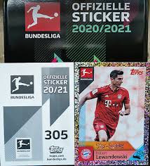 25, die er beim fc bayern münchen auch trägt. Topps Bundesliga Sticker 2020 2021 Star Spieler Nr 305 Robert Lewandowski 4 21 Picclick Uk