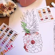 The fruit of this plant comes in various shell colors like green, orange and yellow. Titty Pineapple Adult Coloring Book Gag Gift Print Out Etsy