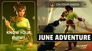 Shadow Fight 3. I'M BACK! New Update is AMAZING! Playing June Adventure.  Part 1. - YouTube