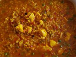 Paella Pollo David Receta Crema De Calabacin Sopas Y Cremas Recetas Comida Etnica