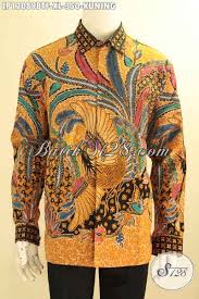Harga baju batik blouse motif elegan desain tren masa kini size xl bls9169c. Batik Kemeja Pria Lengan Panjang Warna Kuning Desain Mewah Baju Batik Solo Full Furing Nan Berkelas Jenis Kombinasi Tulis Harga 300 Ribuan Saja Lp12089btf Xl Toko Batik Online 2021